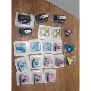 LOT OF 20 NEW HP SERIES PHOTO INK Various Colors HP 02 Series T100